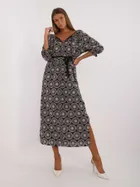 Sukienka damska, czarna, Lakerta