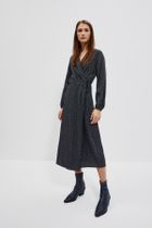 Sukienka damska, czarna, Moodo