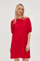 Sukienka damska, czerwona, Moodo