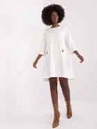 Sukienka damska, ecru, Relevance