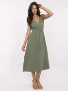 Sukienka damska, khaki, Italy Moda