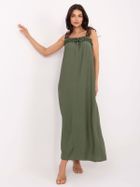 Sukienka damska, khaki, Italy Moda
