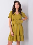 Sukienka damska, khaki, Italy Moda