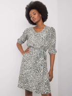 Sukienka damska, khaki, Lakerta