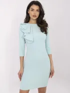 Sukienka damska, miętowa, Lakerta