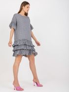 Sukienka damska, niebieska, Zuluna