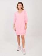 Sukienka damska, różowa, Basic Feel Good