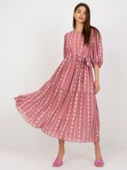 Sukienka damska, różowa, Lakerta