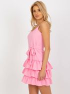 Sukienka damska, różowa, Lakerta