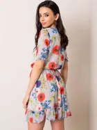 Sukienka damska, szara, Lakerta