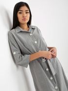 Sukienka damska, szara, Lakerta