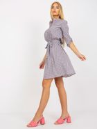 Sukienka damska, szara, Lakerta