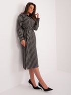 Sukienka damska, szara, Lakerta