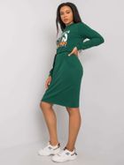 Sukienka damska, zielona, Lakerta