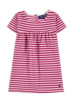 Sukienka dziewczęca z krótkim rękawem, różowa, Tom Tailor