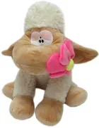 Sun-Day, owieczka z kwiatkiem, maskotka, 45 cm
