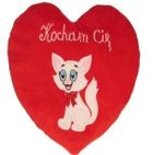 Sun-Day, Serce, Kot, Kocham Cię, maskotka, 25 cm