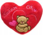 Sun-Day, Serce, Miś z serduszkiem, Kocham Cię, maskotka, 30 cm