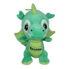 Sun-Day, Smok "Kraków", maskotka, ciemnozielony, 31 cm