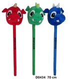 Sun-Day, Smok na kiju "Kraków", maskotka, 70 cm, 1 szt.