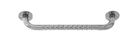 Sundo, poręcz łazienkowa, stal nierdzewna, karbowana, 50 cm