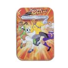 Supa Strikas, League Champions, puszka kolekcjonera z kartami, pomarańczowa