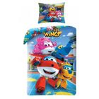 Super Wings, 2-częściowy komplet pościeli, 140-200 cm