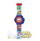 Super Wings, zegarek na rękę z projektorem