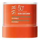 SVR, Sun Secure Easy Stick SPF50+, transparentny sztyft przeciwsłoneczny, 10g