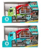 Swede, ciężarówka z drewnem i chwytakiem, pojazd interaktywny, 1:24