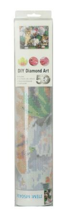 Swede, diamentowa mozaika, kotki w kwiatach