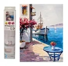 Swede, diamentowa mozaika, łódka