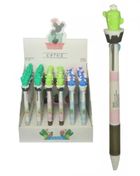 Swede, długopis, 3 kolorowy, z silikonowym kaktusem, 1 szt.