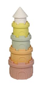 Swede, gumowe klocki wieża zamkowa