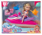 Swede, mini lalka na skuterze wodnym z akcesoriami