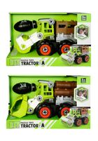 Swede, traktor z załadunkiem, pojazd rolniczy do skręcania