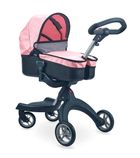 Swede, wózek dla lalki, z gondolą i regulowaną rączką