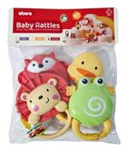 Swede, zestaw grzechotek, zwierzęta