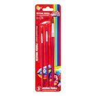 Sweet Colours, pędzle z włosia syntetycznego, nr 2, 6, 12, 3 szt.