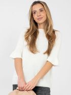 Sweter damski, ecru, Italy Moda
