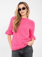 Sweter damski, różowy, Italy Moda