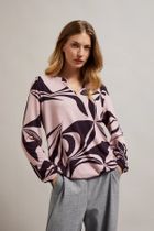 Sweter damski, różowy, Moodo