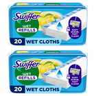 Swiffer, mokre chusteczki do podłóg, Citrus Fresh, 40 szt.