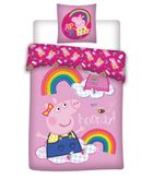 Świnka Peppa, 2-częściowy komplet pościeli, 100-135 cm