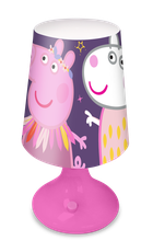 Świnka Peppa, lampka biurkowa, 18-9 cm