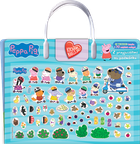 Świnka Peppa. Z przyjaciółmi na podwórku. Kocham naklejać