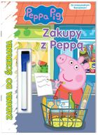 Świnka Peppa. Zadania do ścierania. Zakupy z Peppą!