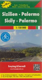Sycylia. Palermo. Mapa. Skala: 1:150 000