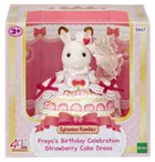Sylvanian Families, 40th Anniversary, Freya w truskawkowej sukni, figurka urodzinowa, 5847