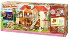 Sylvanian Families, miejski domek z oświetleniem, zestaw prezentowy z figurkami i mebelkami, 2747